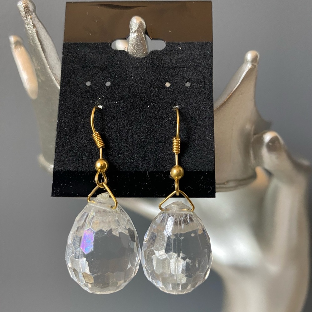 Vintage Glass Esque earrings